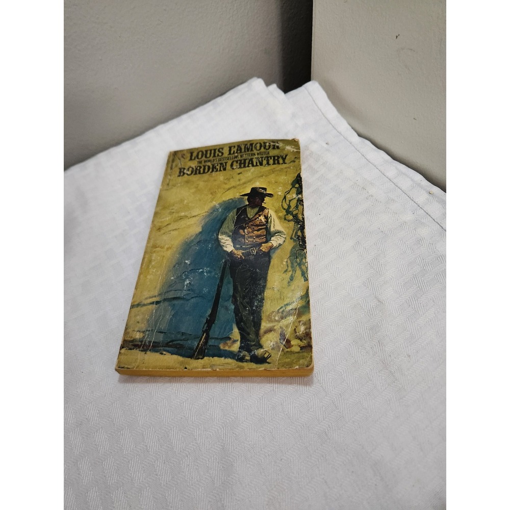 Louis L'Amour Borden Chantry Vintage Western Paperback Bantam Books Novel